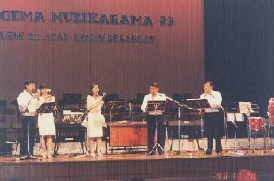 アクト・リコーダーアンサンブル マレーシア公演'93写真